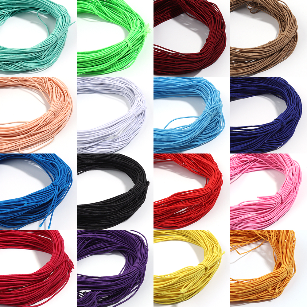 Jewelry Making Thread - 25Yards/Lot Color Braided Elastic Cord Beading