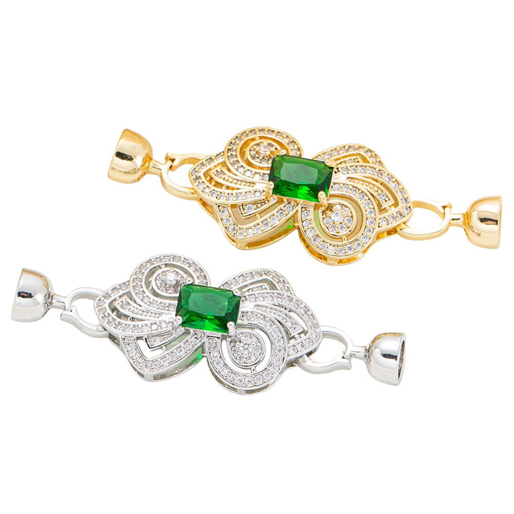 Jewelry Making Bead - Juya18K Gold Silver Plated Decorative Connector
