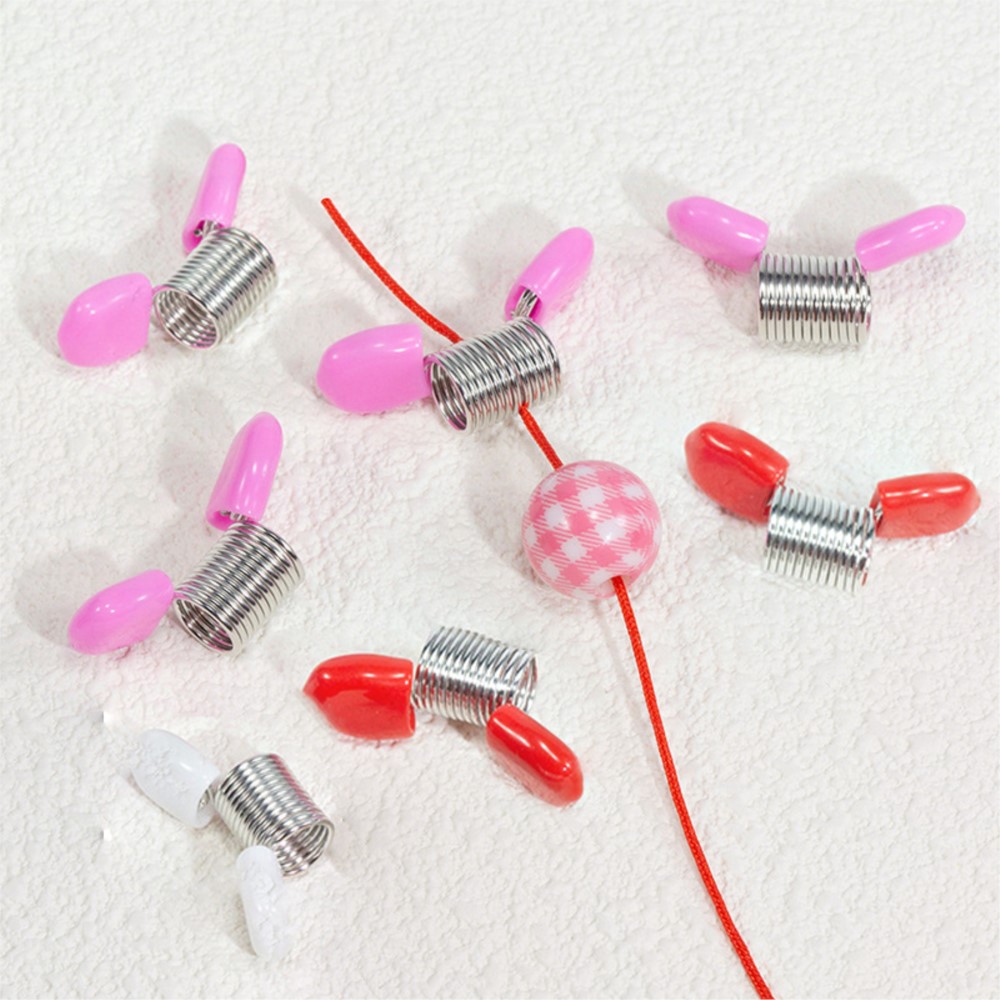 Jewelry Making Thread - 5pcs Spring Bead Clamps Creative Wire