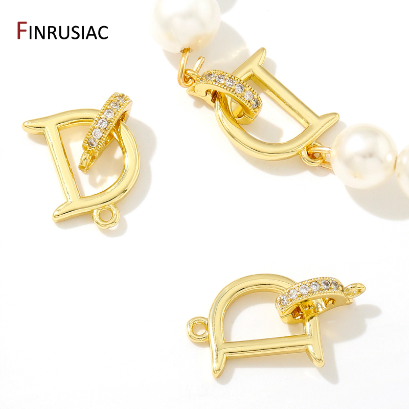 Jewelry Making Bead - 18K Gold Plated Brass Fasteners For
