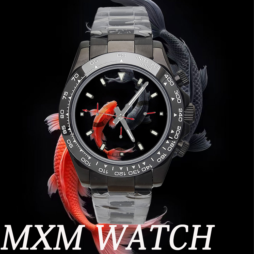 Making Custom Jewelry - customized Creative VK63 watch 39.3mm Men's
