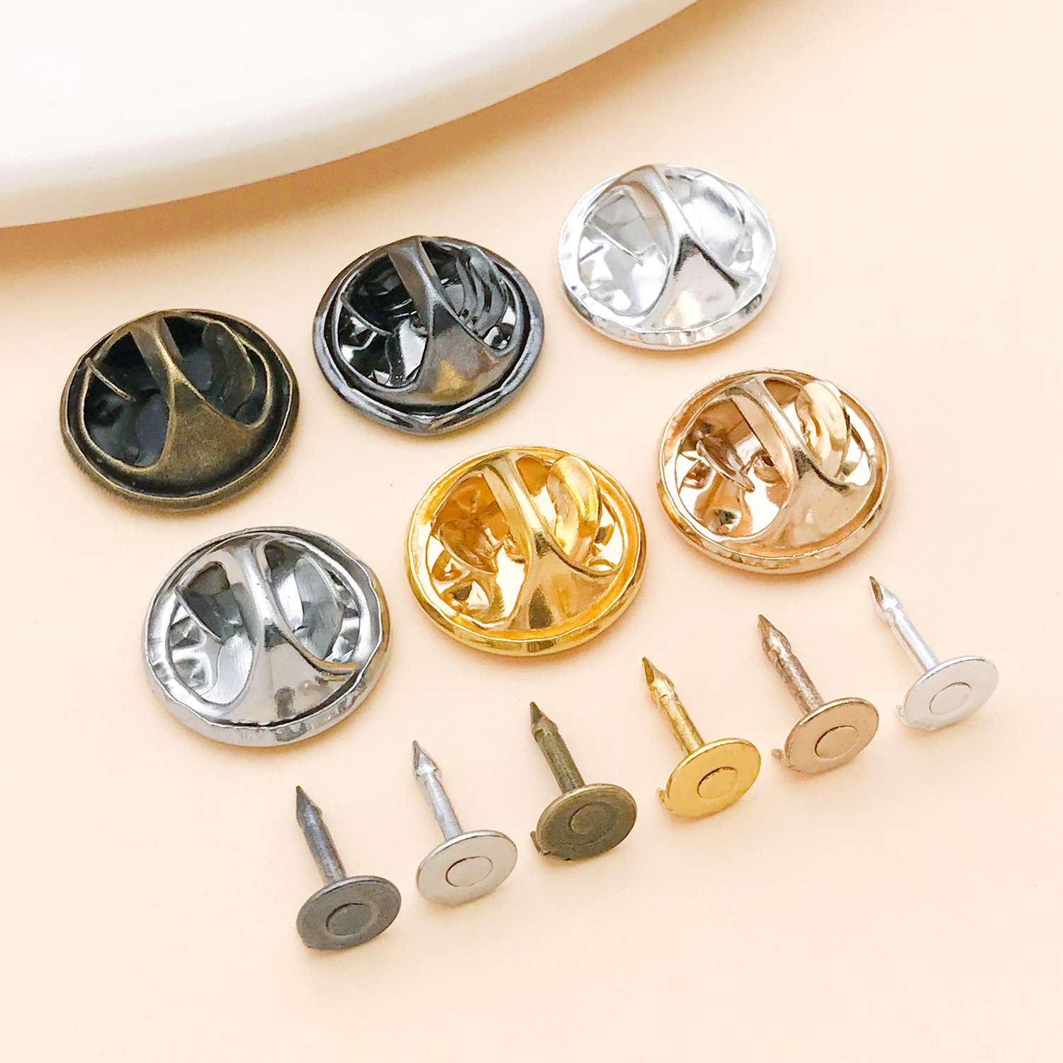Jewelry Making Set - 50pcs 8mm 11mm Pin+ Back Stabbing