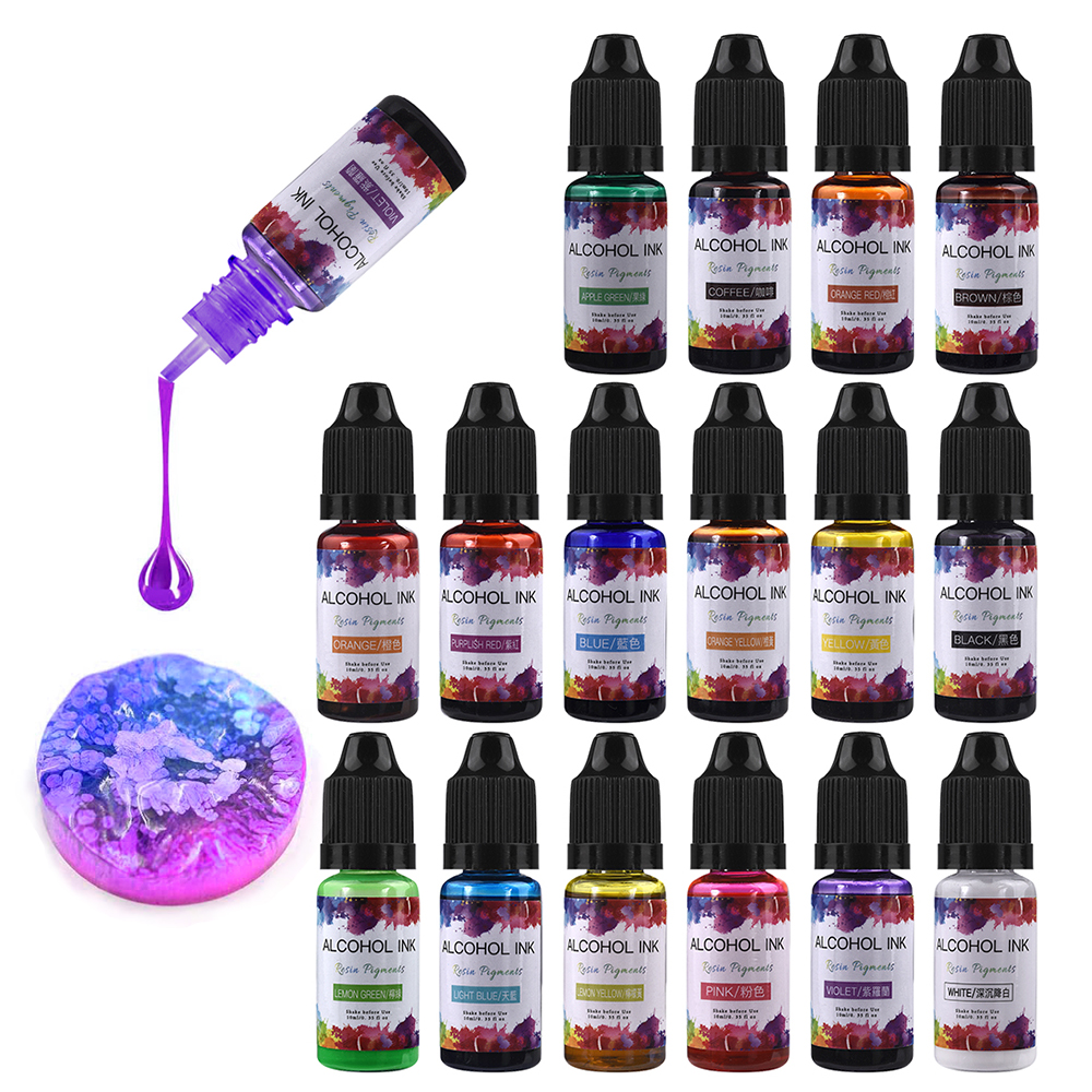 Jewelry Making Techniques - 22Colors 10ml UV Epoxy Resin Pigment