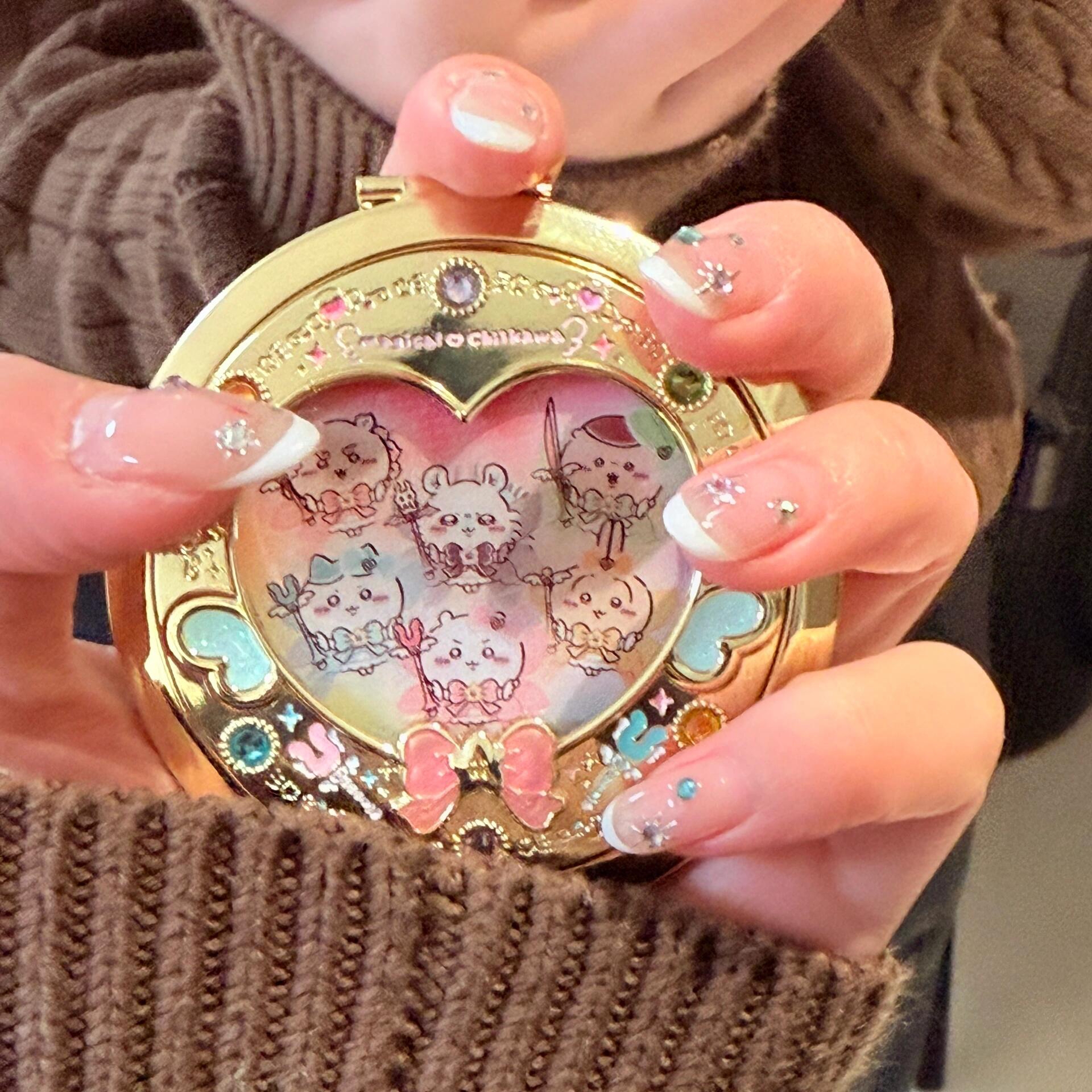 Jewelry Making Box - Chikawas Magic Girl Mirror Heart Shaped