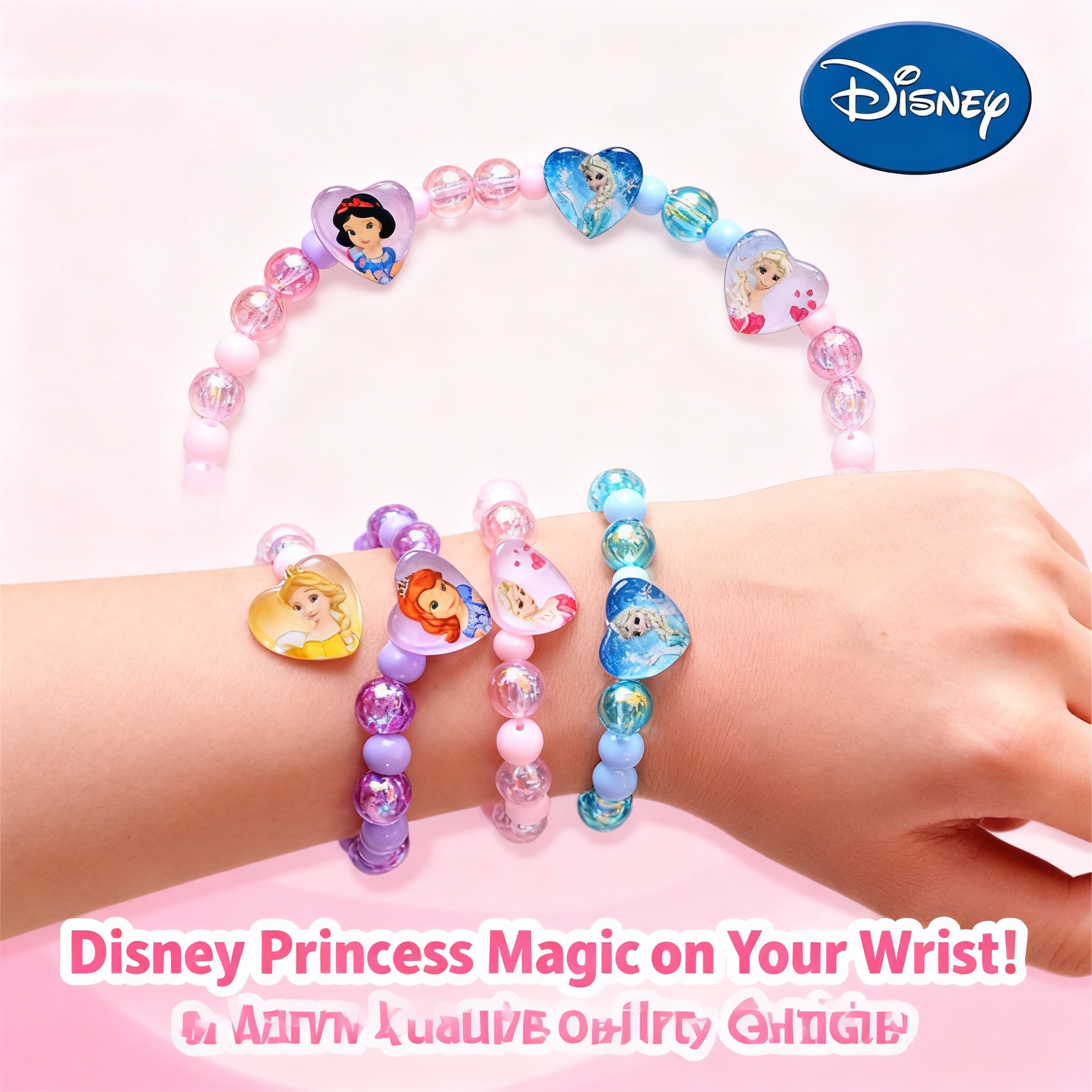 Jewelry Making For Kids - Disney Frozen Elsa Princess Anna Cartoon