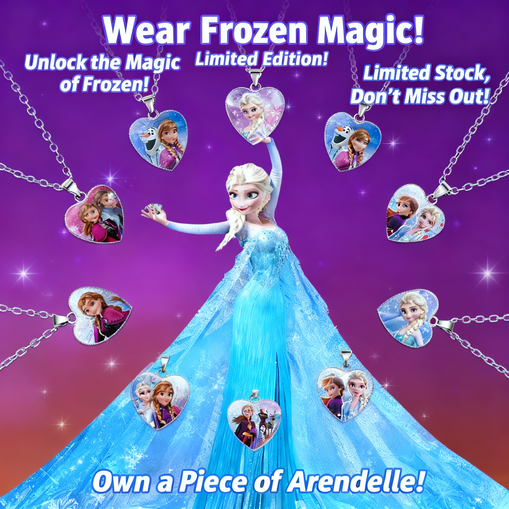 Jewelry Making For Kids - Frozen Princess Elsa Anna Disney Anime