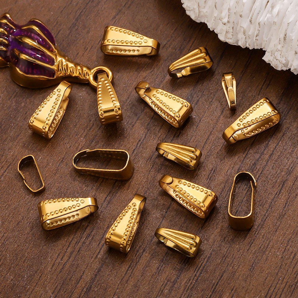 50pcs Gold Color Stainless Ste - đánh giá và giá Jewelry Making Supplies Wholesale