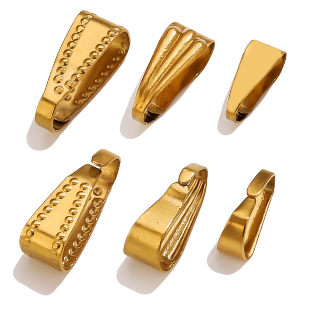 50pcs Gold Color Stainless Ste - đánh giá và giá Jewelry Making Supplies Wholesale