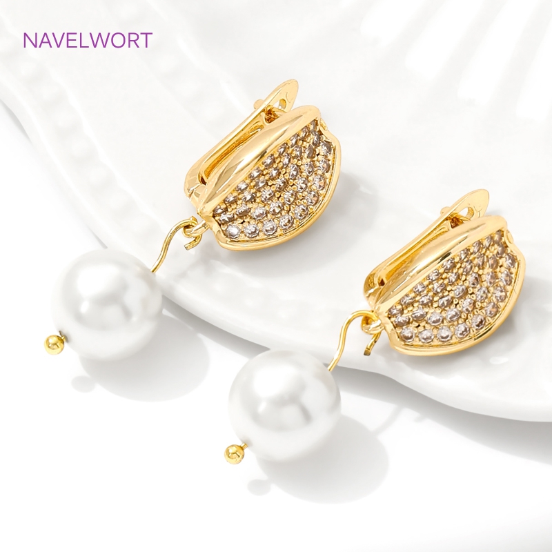 18K Gold Plated Brass Earwires - đánh giá và giá Jewelry Making Set