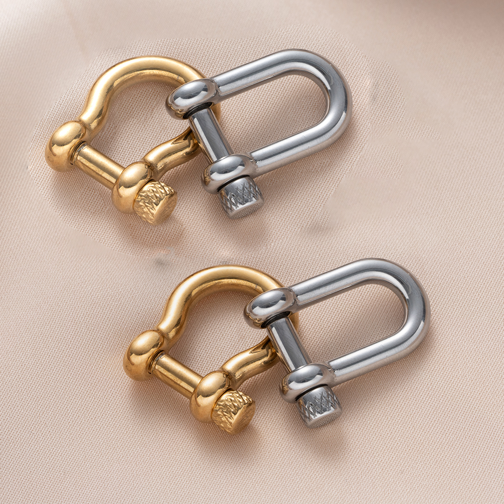 1pcs 304 Stainless Steel D-Rin - đánh giá và giá Jewelry Making Metal