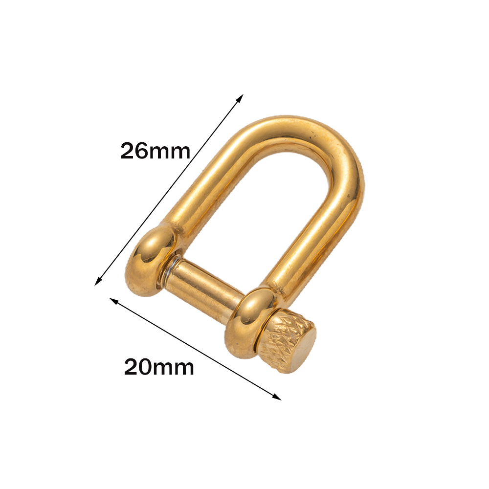 1pcs 304 Stainless Steel D-Rin - đánh giá và giá Jewelry Making Metal