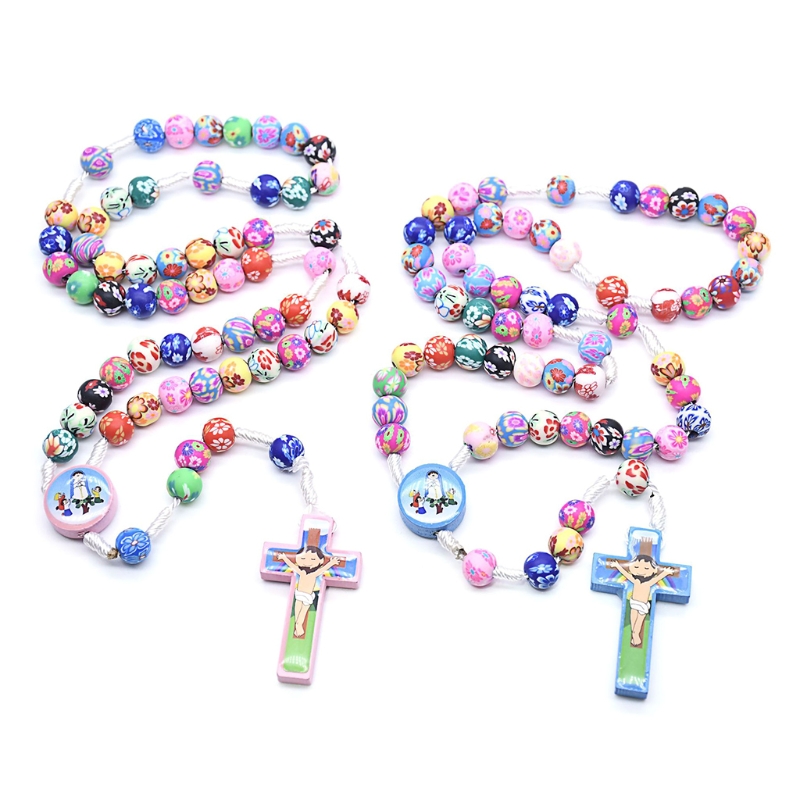 Rosary Necklace Catholic Rose  - đánh giá và giá Jewelry Making For Kids