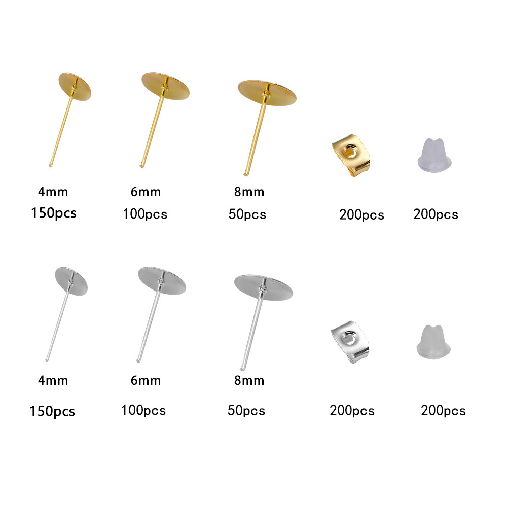 1400Pcs/Lot Blank Post Earring - đánh giá và giá Jewelry Making Box