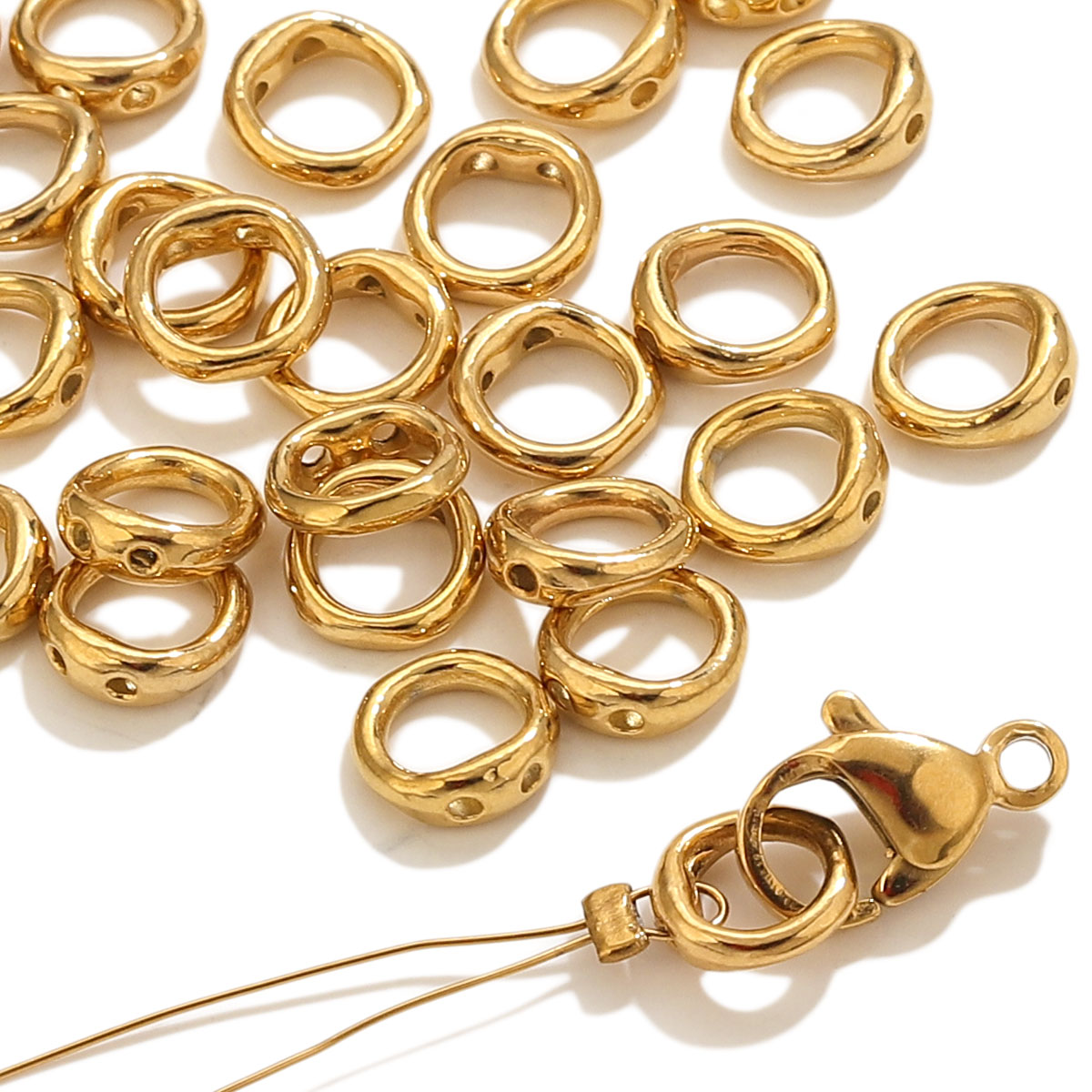 20pcs Stainless Steel Clasps E - đánh giá và giá Jewelry Making Bead