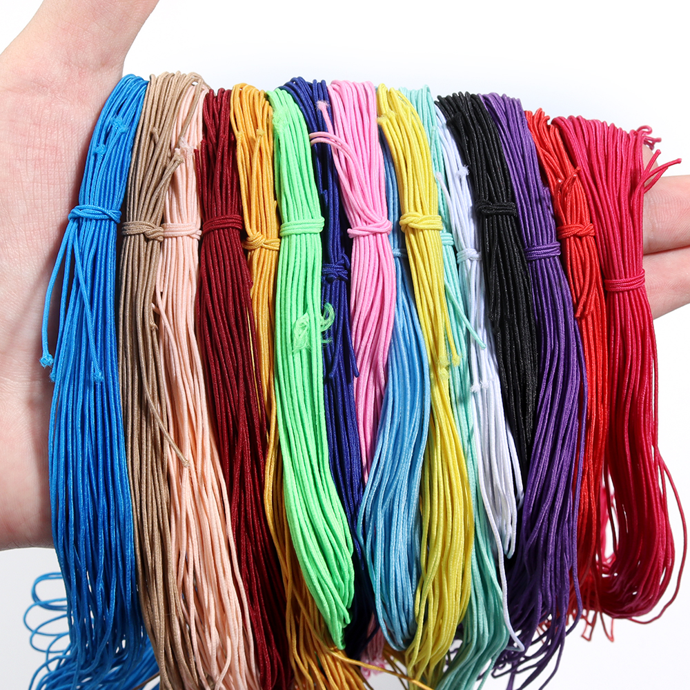 25Yards/Lot Color Braided Elas - đánh giá và giá Jewelry Making Thread