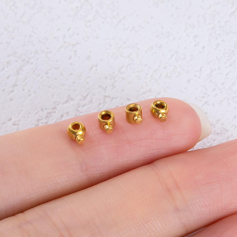 10pcs 20pcs Gold Plated Stainl - đánh giá và giá Jewelry Making Thread