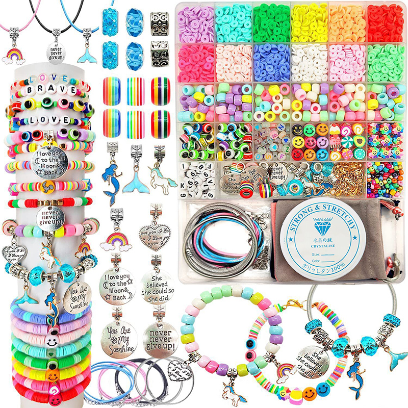 3400pcs Beads Charms Jewelry M - đánh giá và giá Jewelry Making For Kids