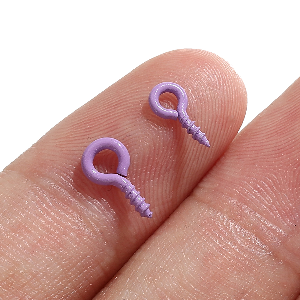 100pcs Color Small Spiral Shee - đánh giá và giá Jewelry Making Metal