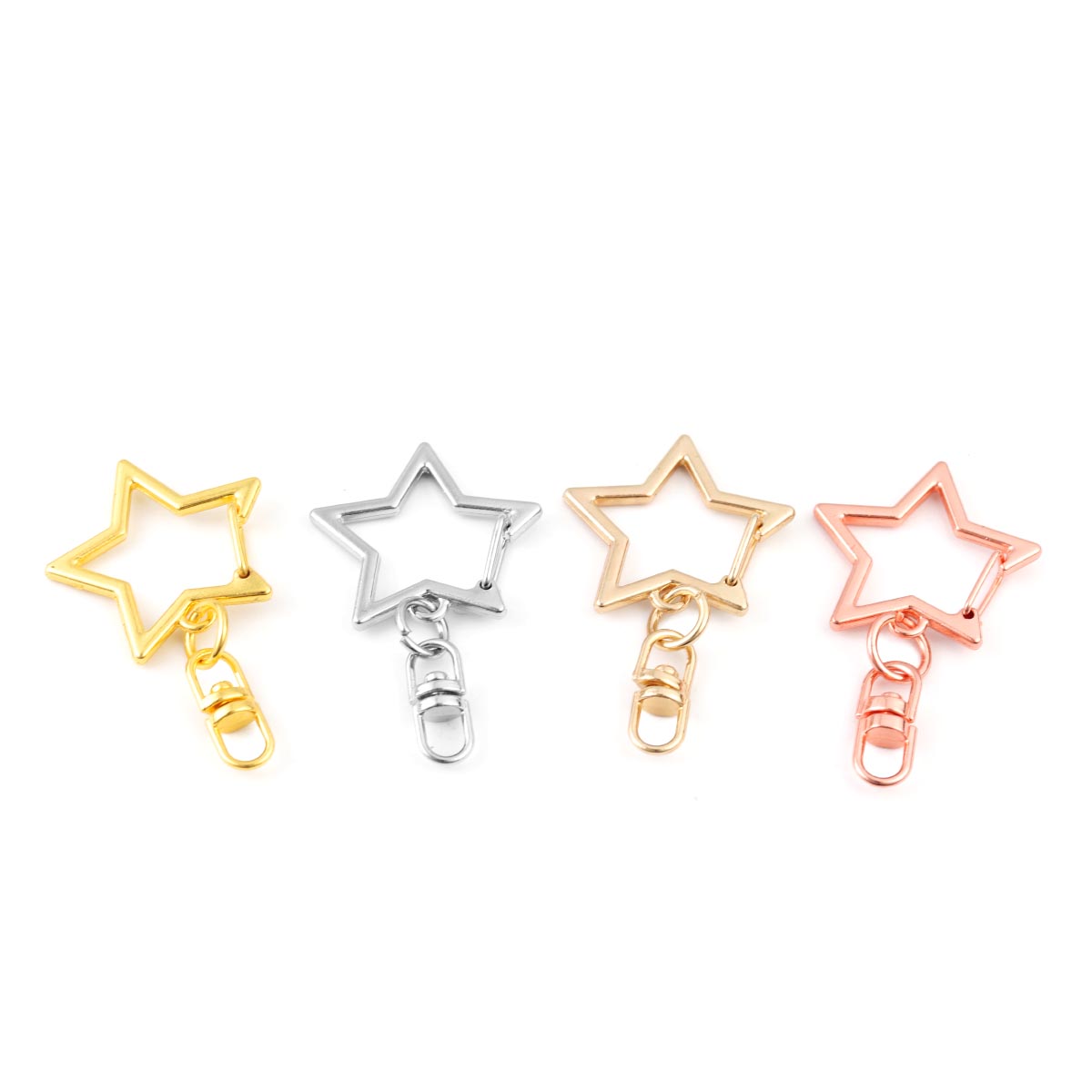 10Pcs Alloy Star Shaped Snap K - đánh giá và giá Jewelry Making Metal