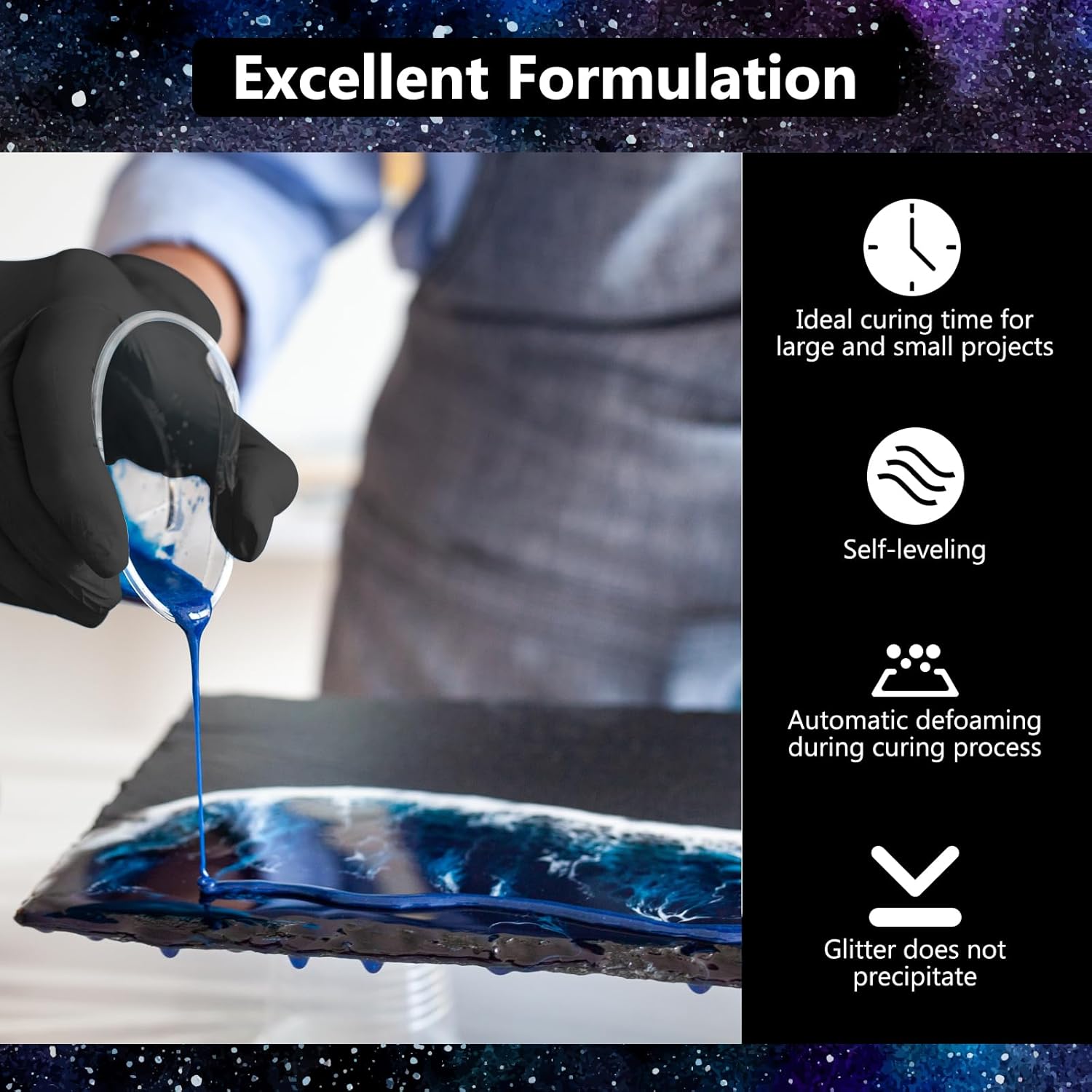 Crystal Clear Epoxy Resin Kit  - đánh giá và giá Resin Mold Jewelry