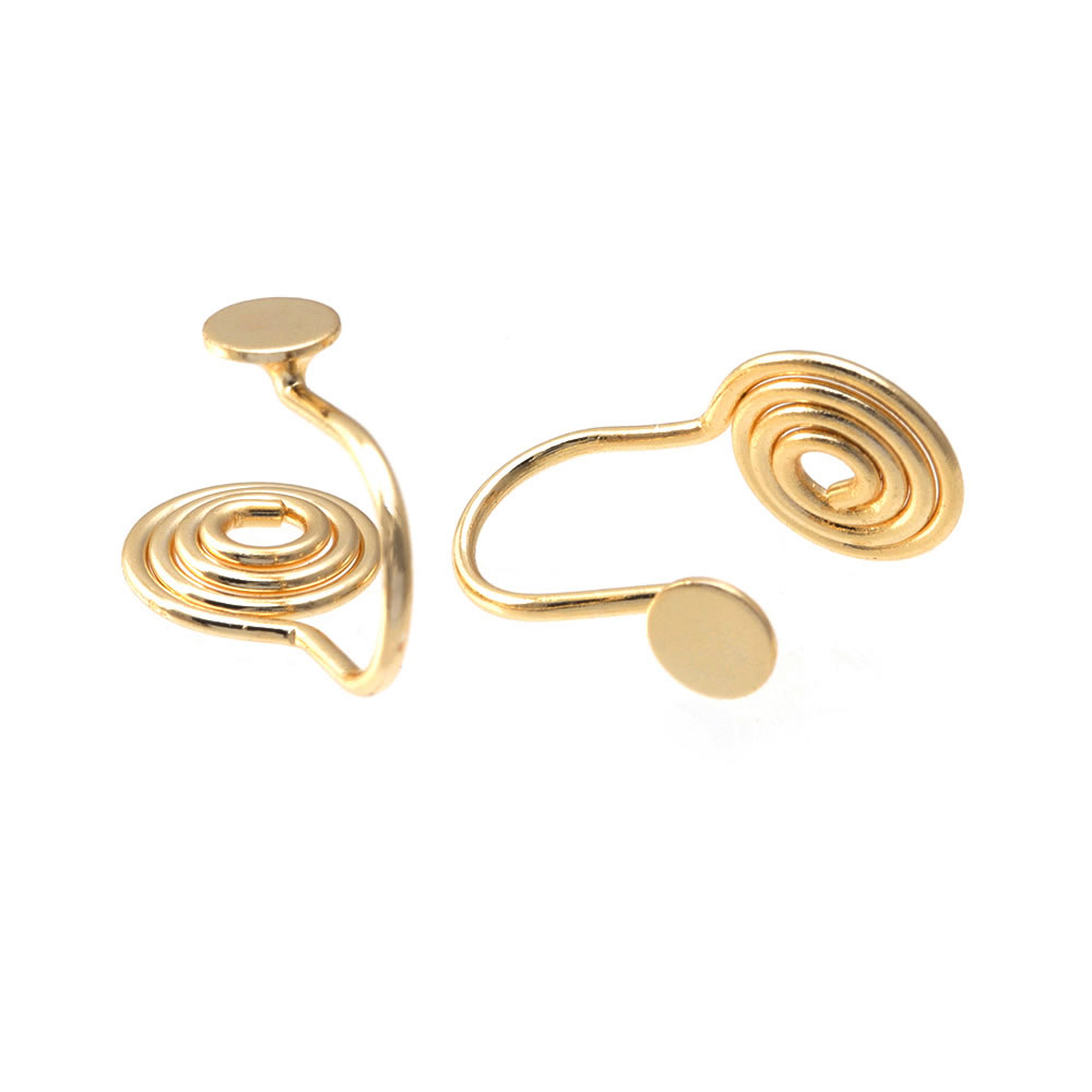 10PCS 4MM~14MM 18K Gold Color  - đánh giá và giá Jewelry Making Set