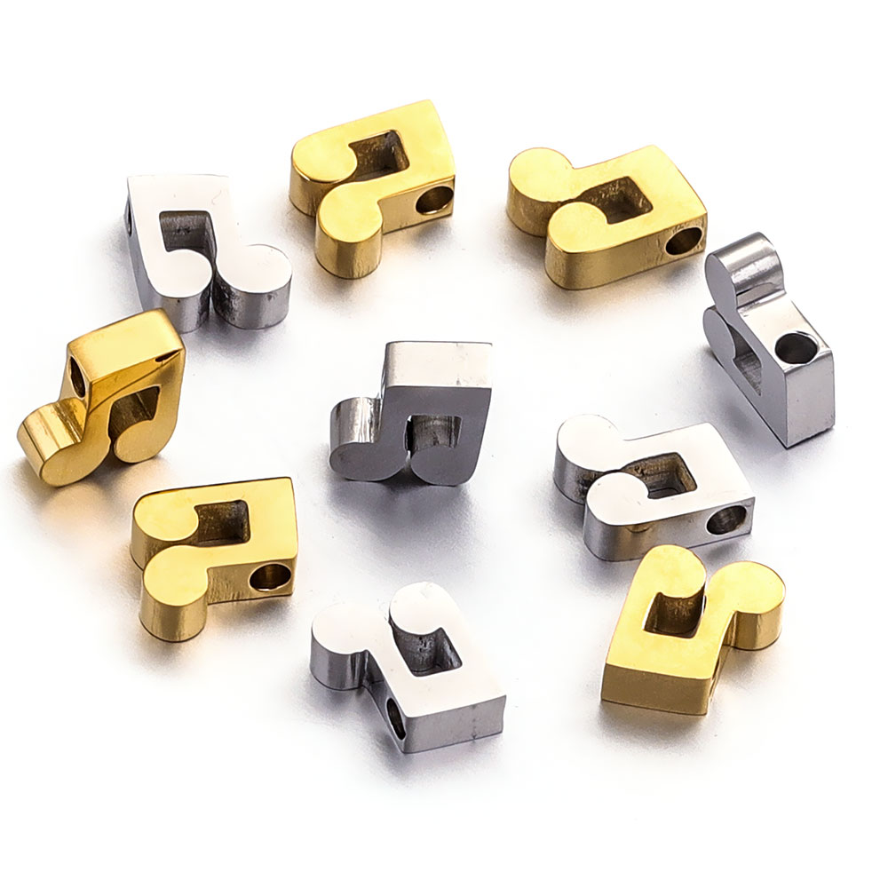 5pcs Stainless Steel Gold Plat - đánh giá và giá Jewelry Making Notes