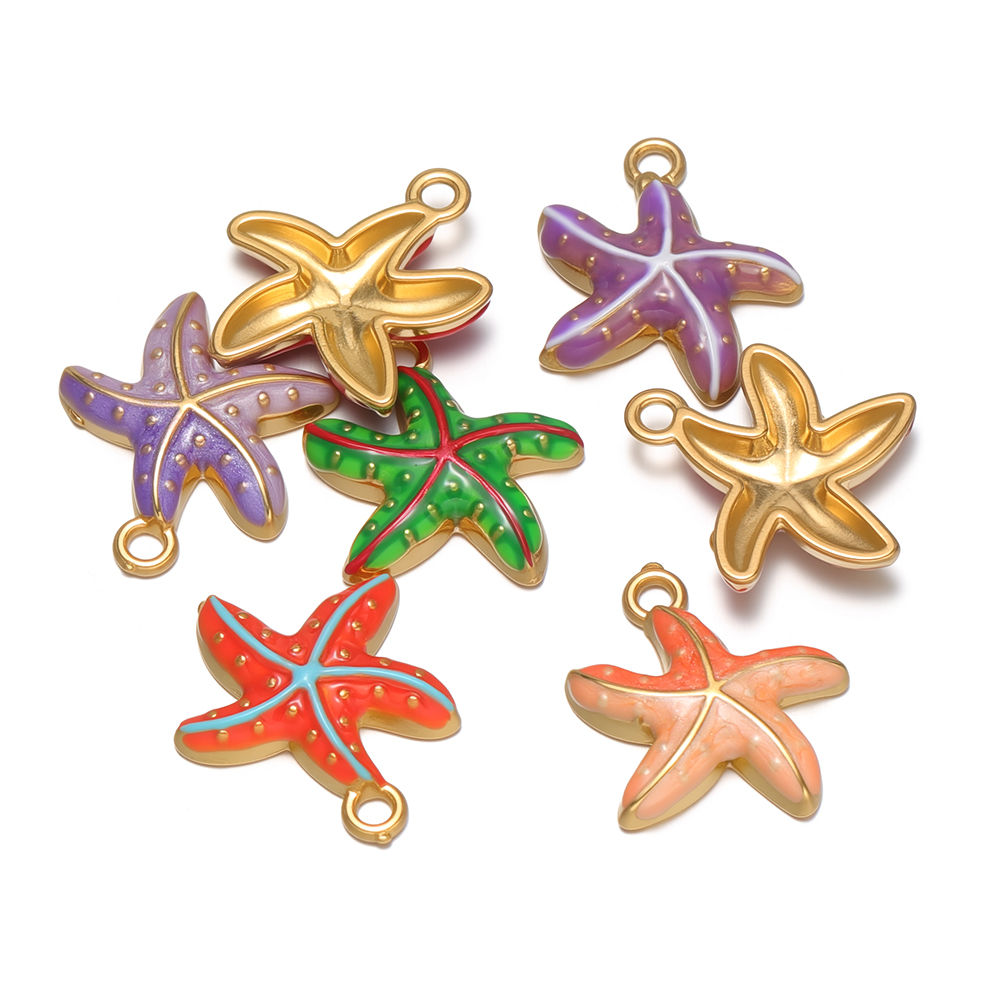 5pcs Stainless Steel Enamel Pi - đánh giá và giá Jewelry Making For Kids