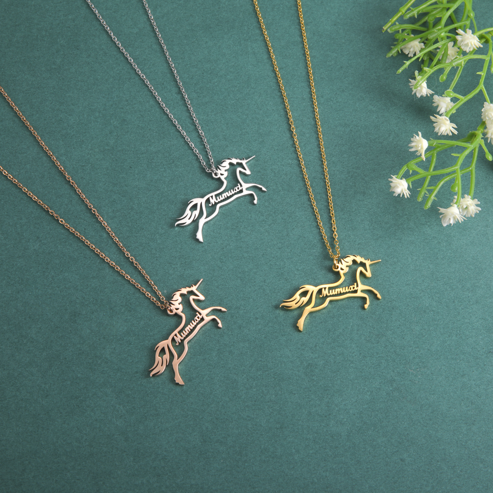 Custom Name Horse Necklace for - đánh giá và giá Jewelry Making For Kids