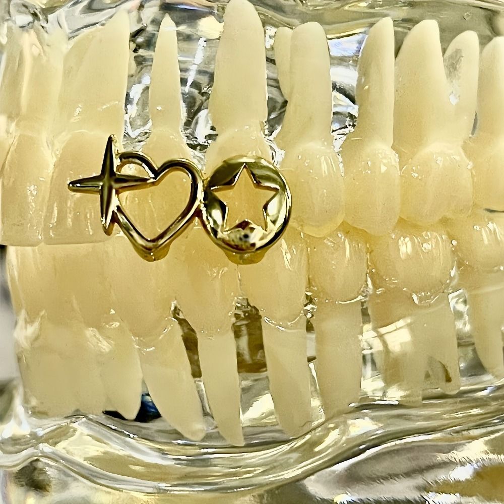 18K Gold-Plated Teeth Grillz O - đánh giá và giá Making Custom Jewelry