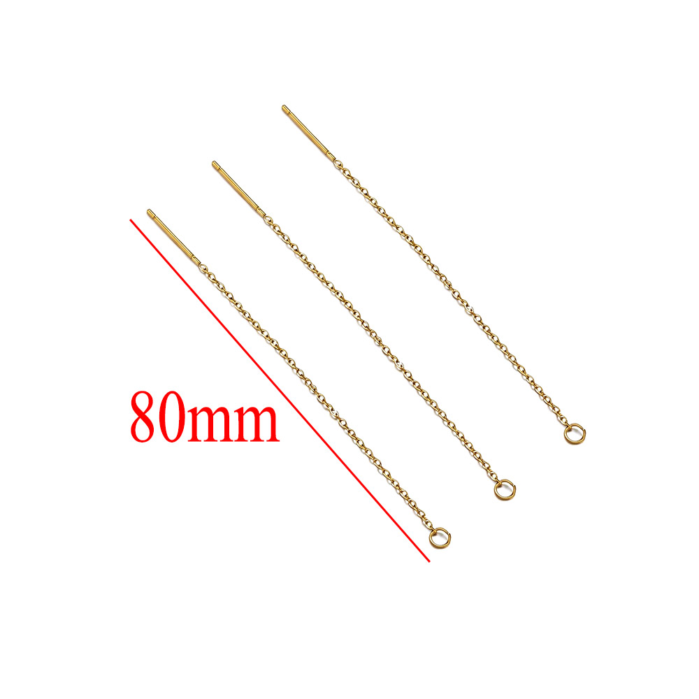 10pcs Stainless Steel Long Ear - đánh giá và giá Jewelry Making Thread