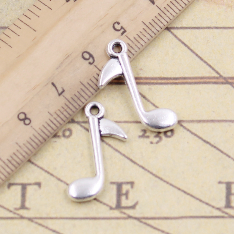 20pcs Charms Musical Note 23x1 - đánh giá và giá Jewelry Making Notes
