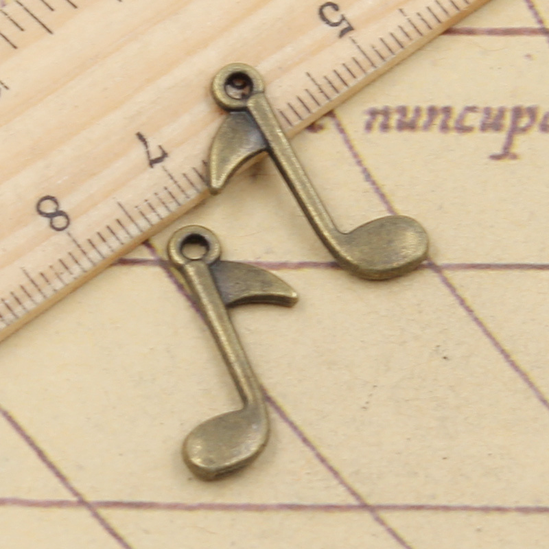 20pcs Charms Musical Note 23x1 - đánh giá và giá Jewelry Making Notes