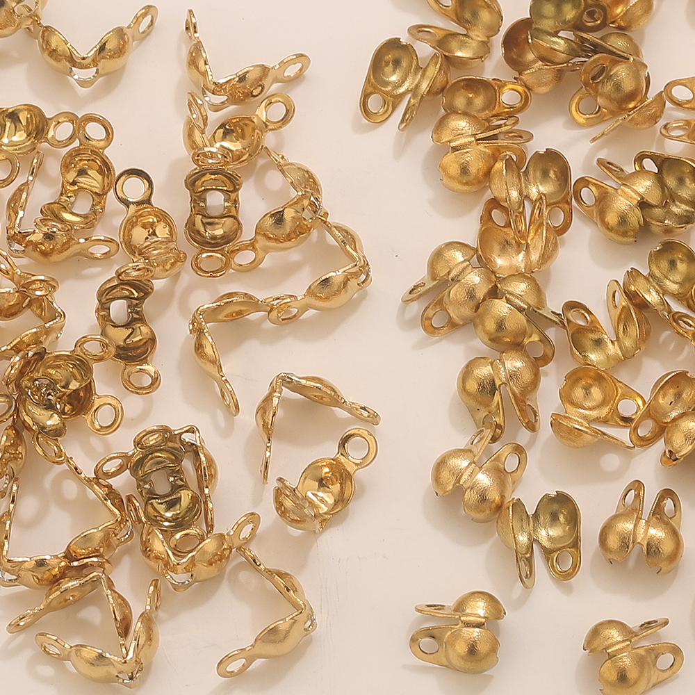 50pcs PVD Gold Plated Stainles - đánh giá và giá Jewelry Making Metal
