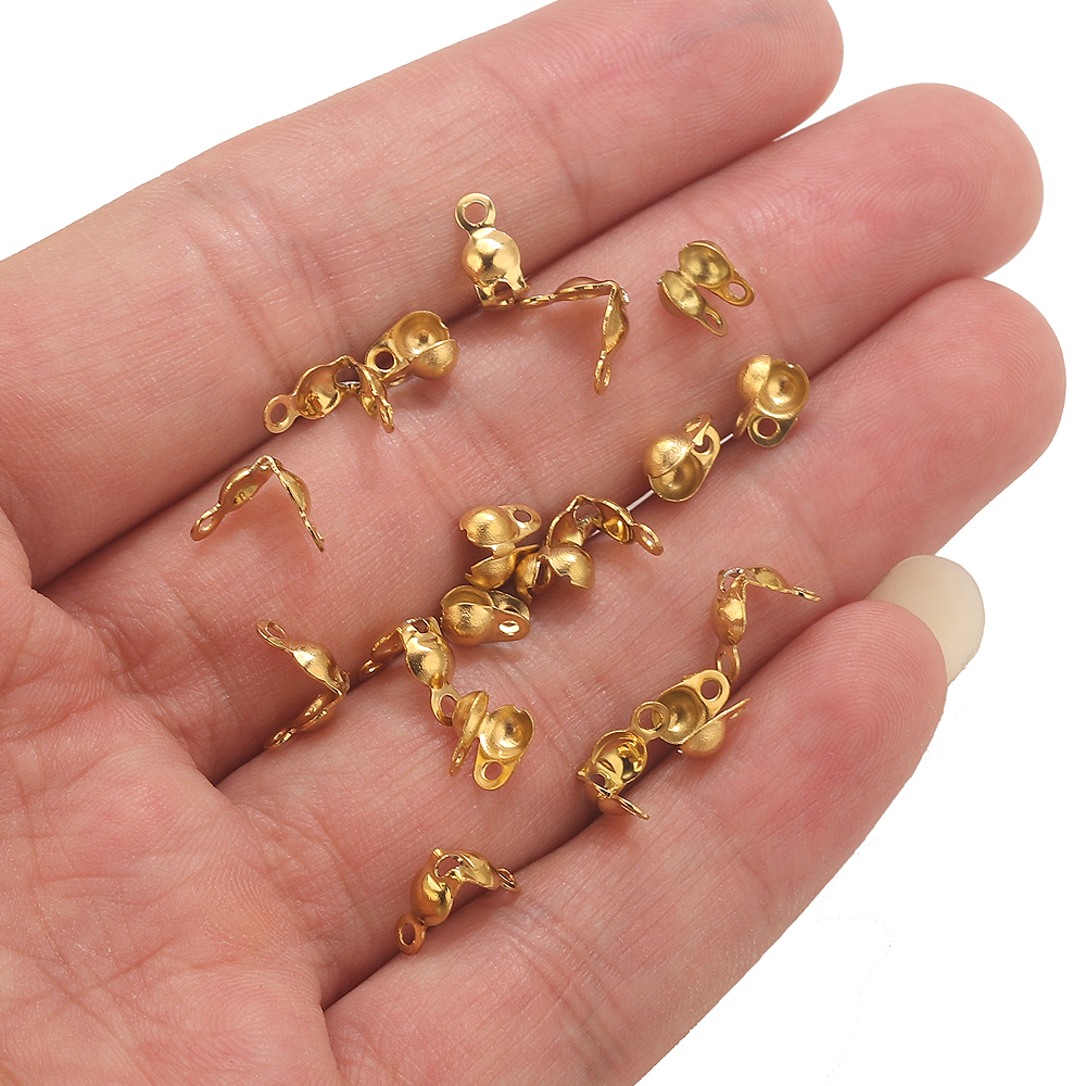 50pcs PVD Gold Plated Stainles - đánh giá và giá Jewelry Making Metal