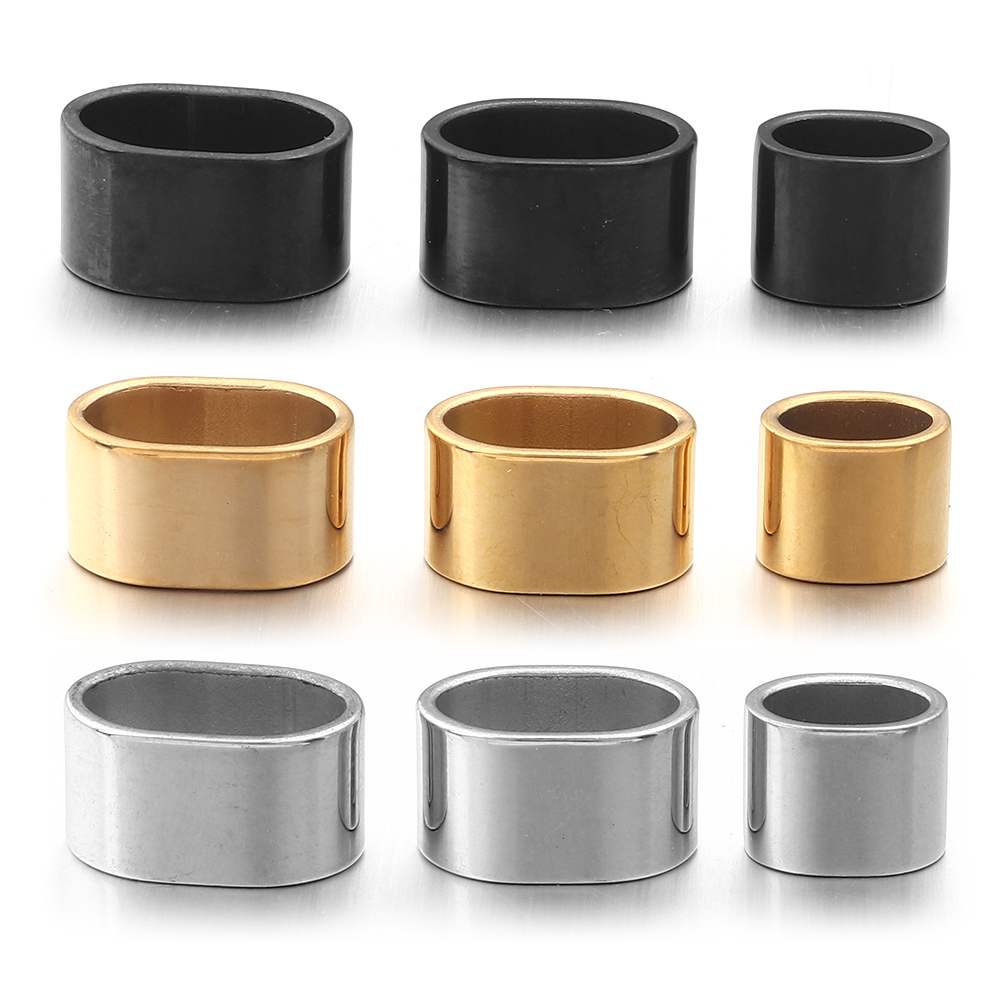 6pcs Flat Stainless Steel Tube - đánh giá và giá Jewelry Making Bead