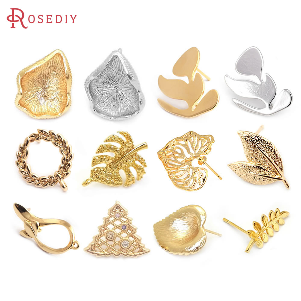 18K Gold Color Brass Lotus Lea - đánh giá và giá Jewelry Making Set