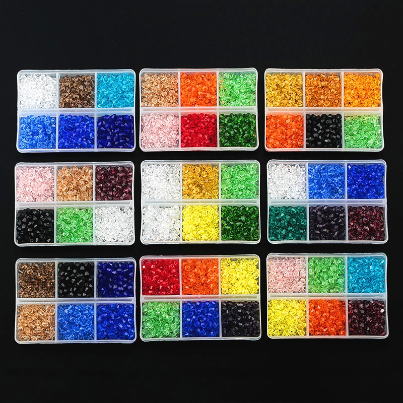 600pcs/lot 4mm 5238 bicone bea - đánh giá và giá Jewelry Making For Kids