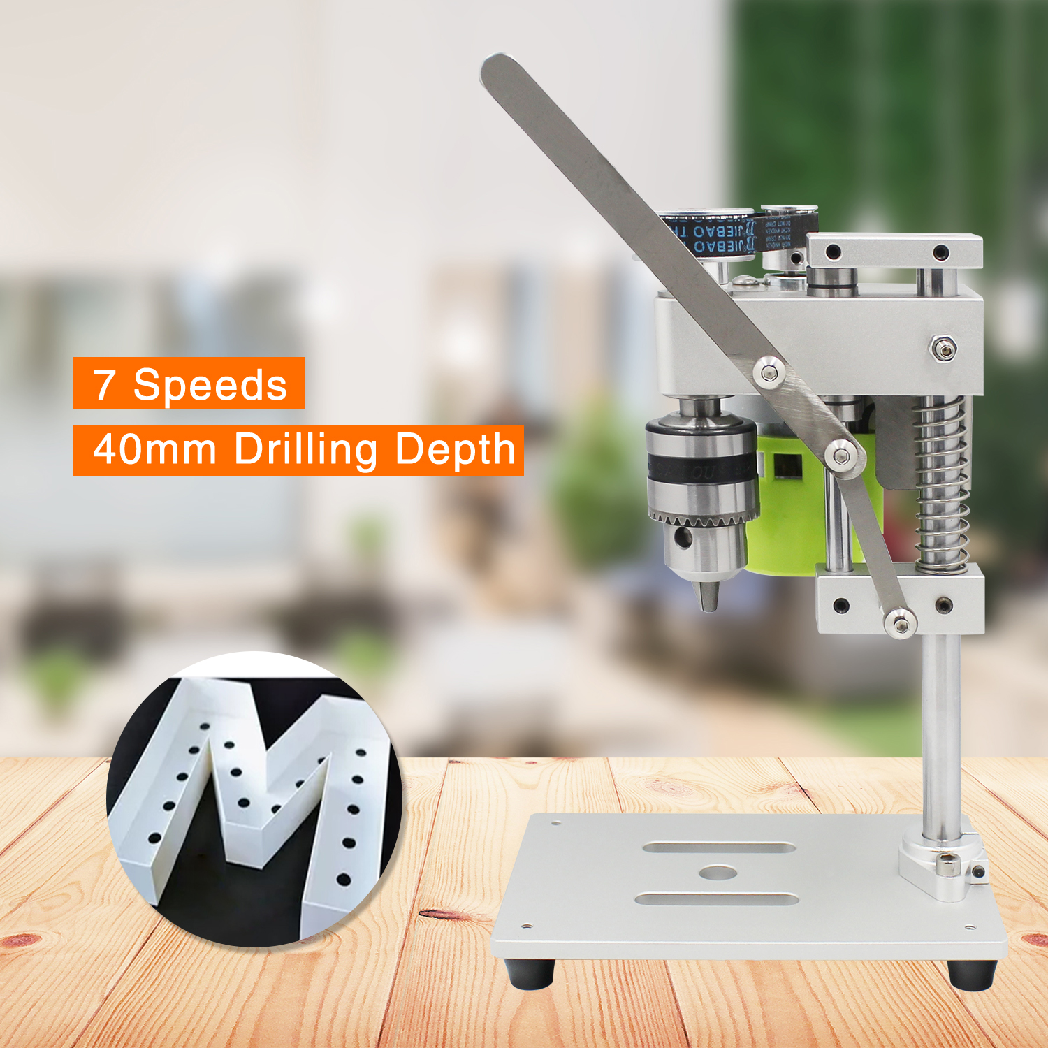 7-Speed Mini Bench Drill High  - đánh giá và giá Jewelry Making Metal