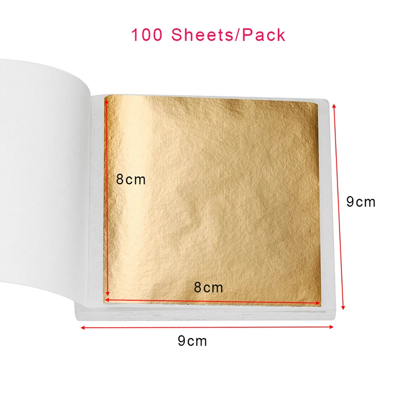 100-200sheets Imitation Gold F - đánh giá và giá Jewelry Making Techniques