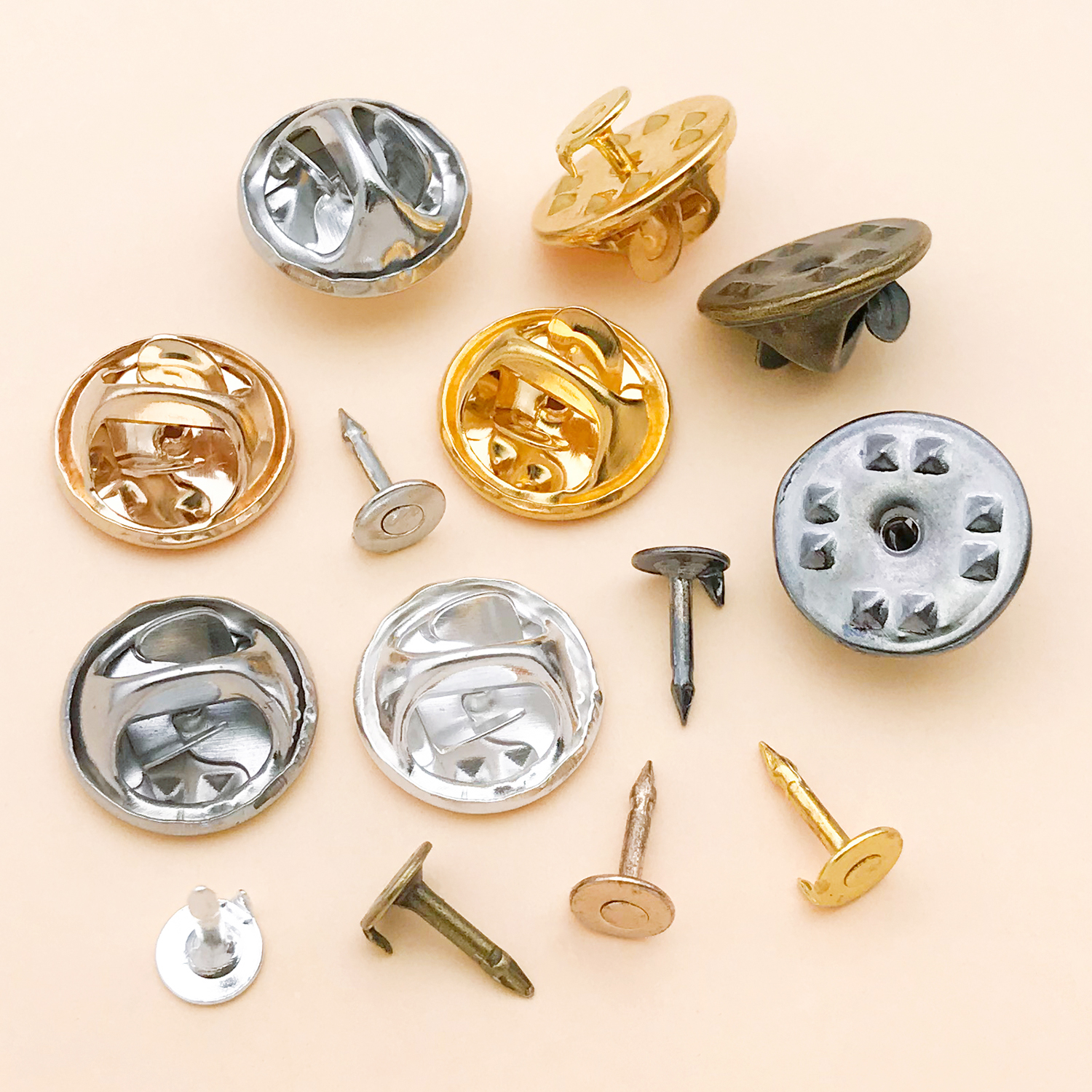50pcs 8mm 11mm Pin+ Back Stabb - đánh giá và giá Jewelry Making Set