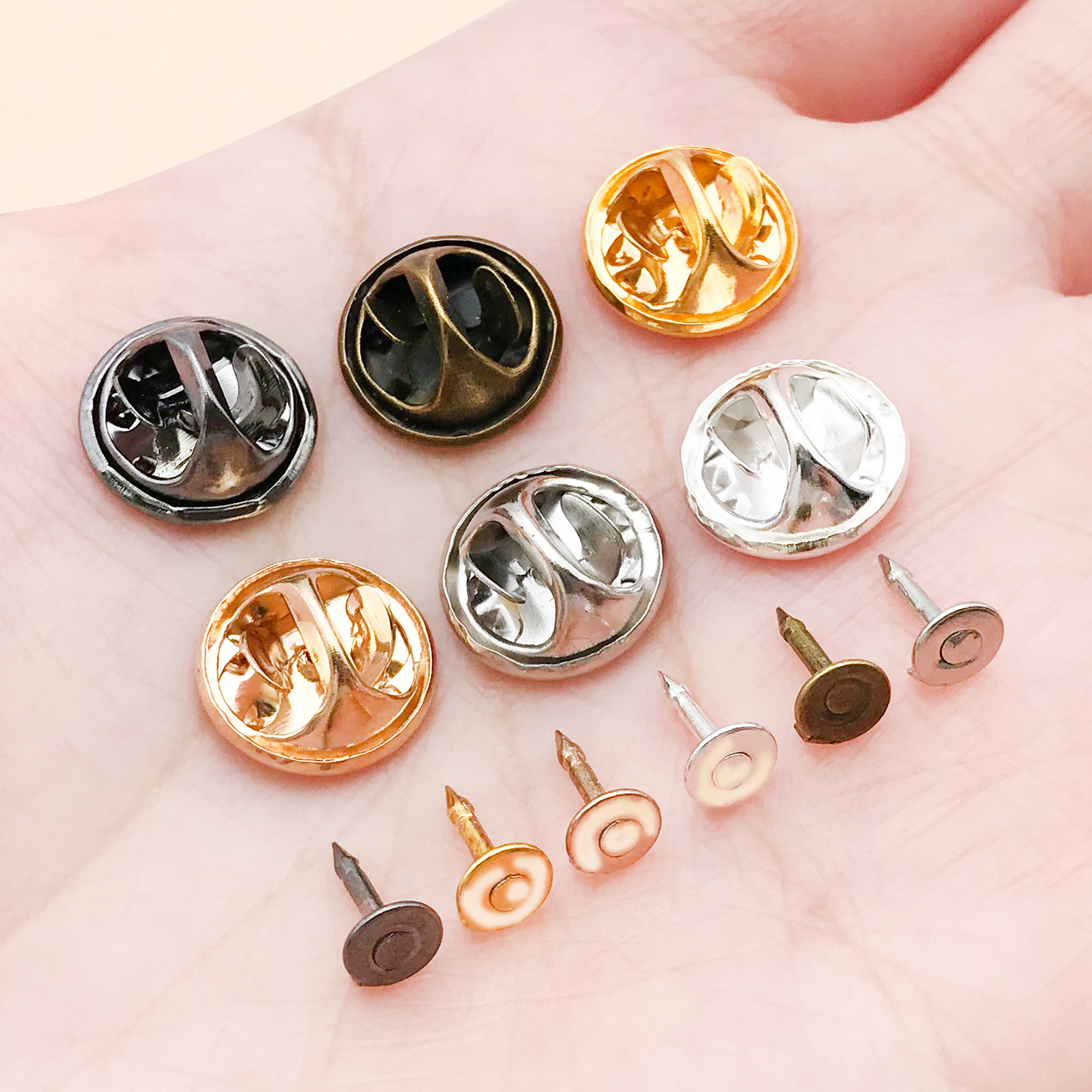50pcs 8mm 11mm Pin+ Back Stabb - đánh giá và giá Jewelry Making Set