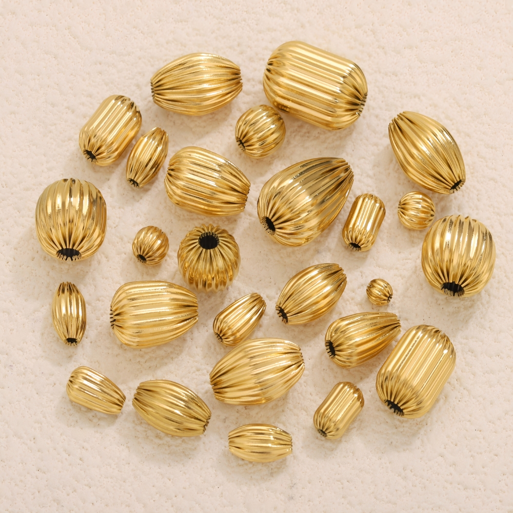 5PCS Stainless Steel 18K Gold  - đánh giá và giá Jewelry Making Supplies Wholesale