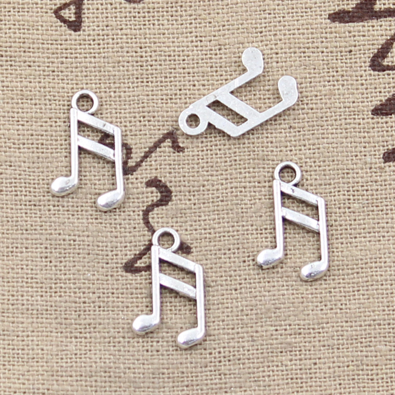 100pcs Charms Lovely Musical N - đánh giá và giá Jewelry Making Notes