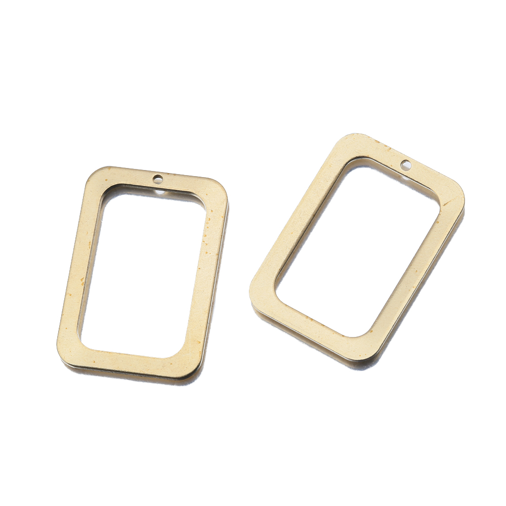 10Pcs Raw Brass Rectangle Holl - đánh giá và giá Resin Mold Jewelry