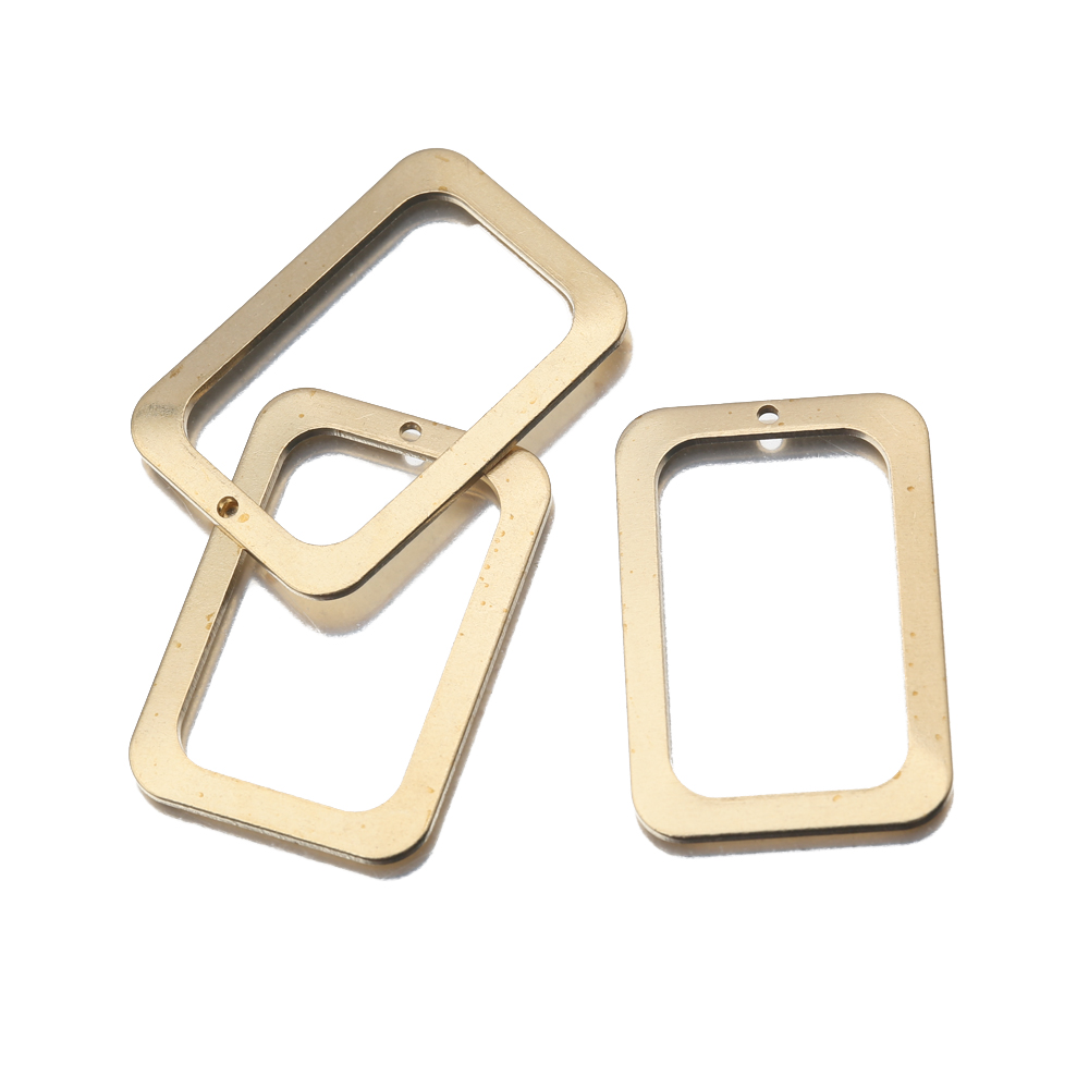 10Pcs Raw Brass Rectangle Holl - đánh giá và giá Resin Mold Jewelry