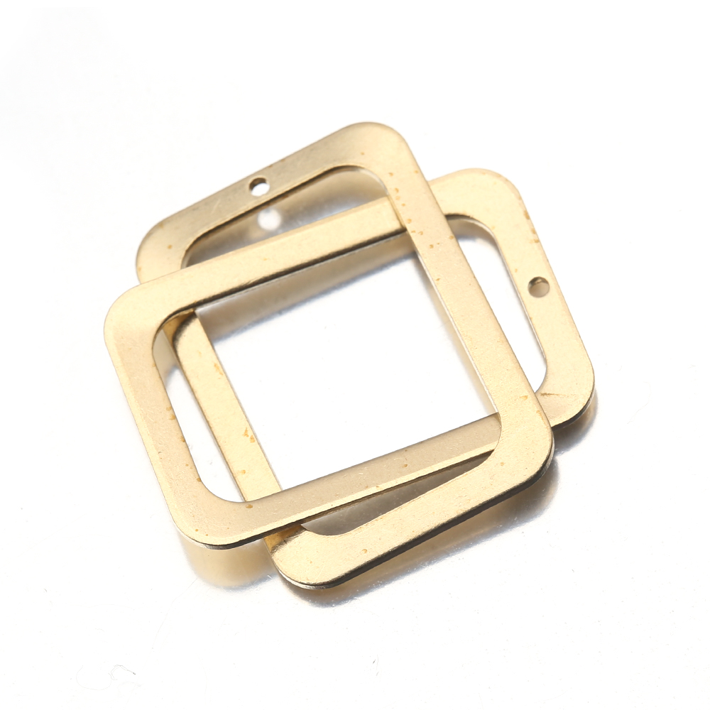 10Pcs Raw Brass Rectangle Holl - đánh giá và giá Resin Mold Jewelry
