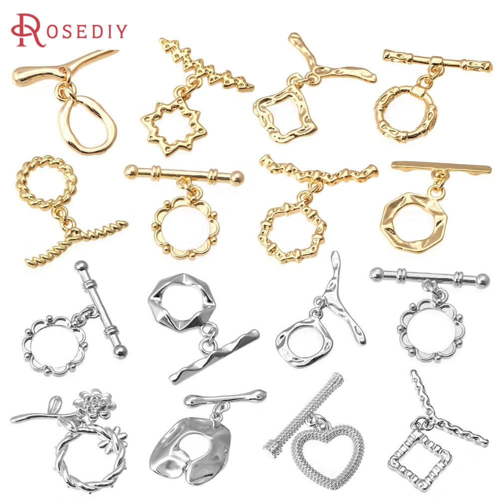 6 Sets 18K Gold Color Brass Ro - đánh giá và giá Jewelry Making Set