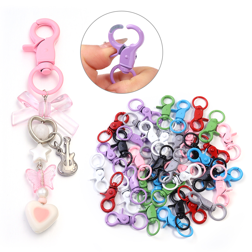 5Pcs/Lot Colorful Swivel Lobst - đánh giá và giá Jewelry Making Metal