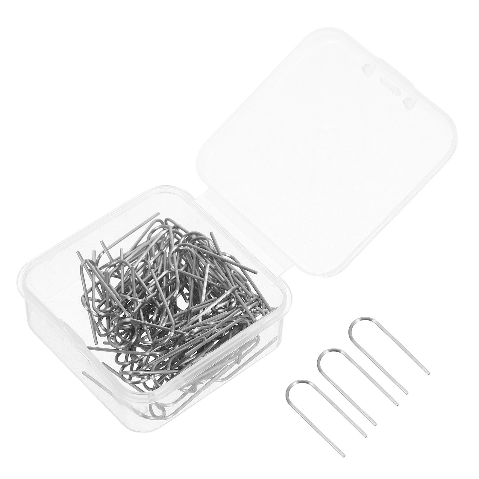 60Pcs Nichrome U Hooks Jump Ri - đánh giá và giá Jewelry Making Box