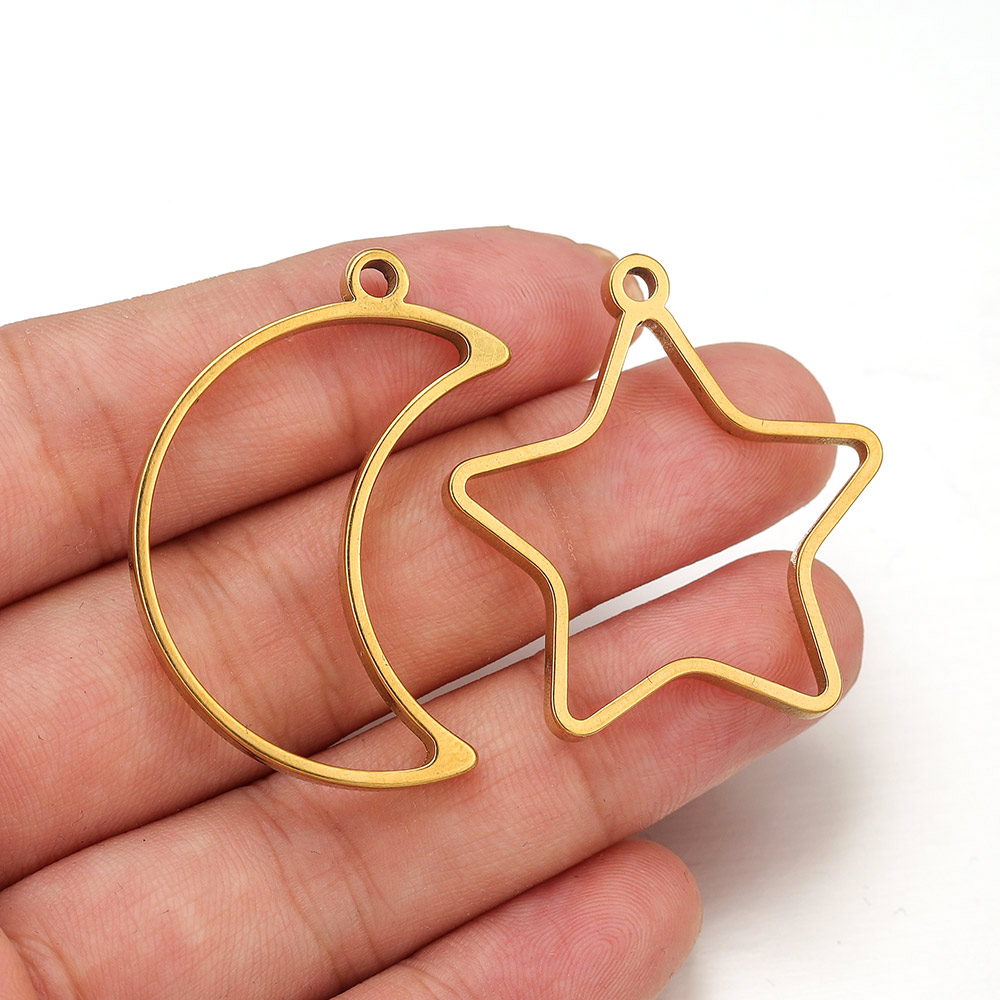 10pcs Stainless Steel Geometri - đánh giá và giá Resin Mold Jewelry